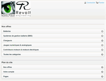 Tablet Screenshot of green-vision.fr
